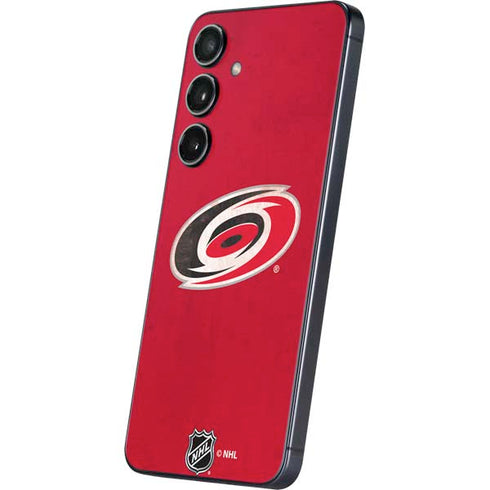 NHL Carolina Hurricanes Distressed Galaxy A16 5G Skin