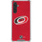 NHL Carolina Hurricanes Distressed Galaxy A17 Clear Case