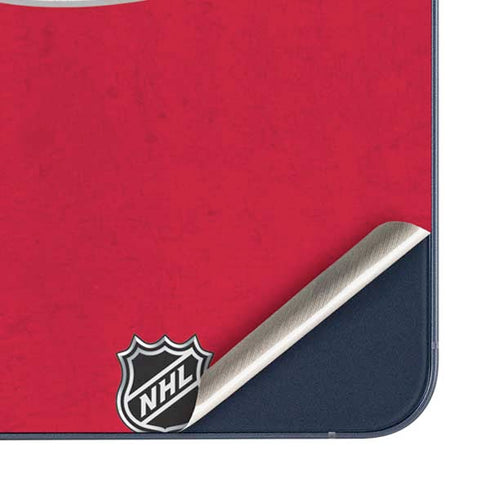 NHL Carolina Hurricanes Distressed Galaxy A35 5G Skin