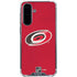 NHL Carolina Hurricanes Distressed Galaxy A36 5G Clear Case
