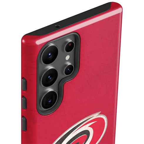 NHL Carolina Hurricanes Distressed Galaxy S23 Ultra Pro Case
