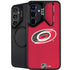 NHL Carolina Hurricanes Distressed Galaxy S25 Kickstand Case
