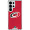 NHL Carolina Hurricanes Distressed Galaxy S25 Ultra Clear Case
