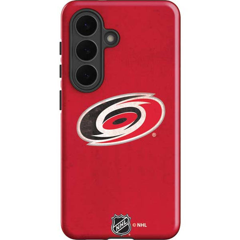 NHL Carolina Hurricanes Distressed Galaxy S26 Impact Case