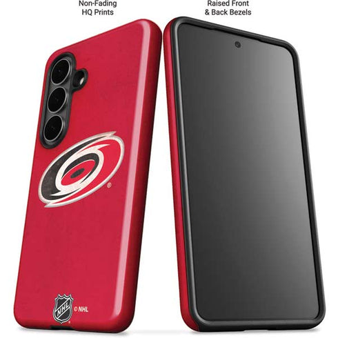 NHL Carolina Hurricanes Distressed Galaxy S26 Plus Impact Case