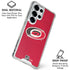 NHL Carolina Hurricanes Distressed Galaxy S26 Ultra Clear Case