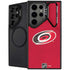 NHL Carolina Hurricanes Distressed Galaxy S26 Ultra Kickstand Case