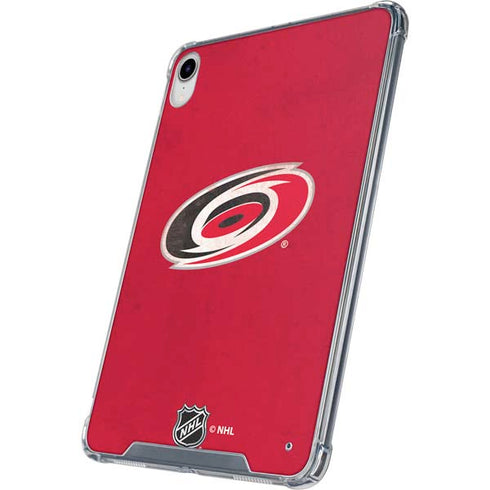 NHL Carolina Hurricanes Distressed iPad 11th Gen (2025) Clear Case