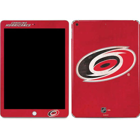 NHL Carolina Hurricanes Distressed Apple iPad Skin