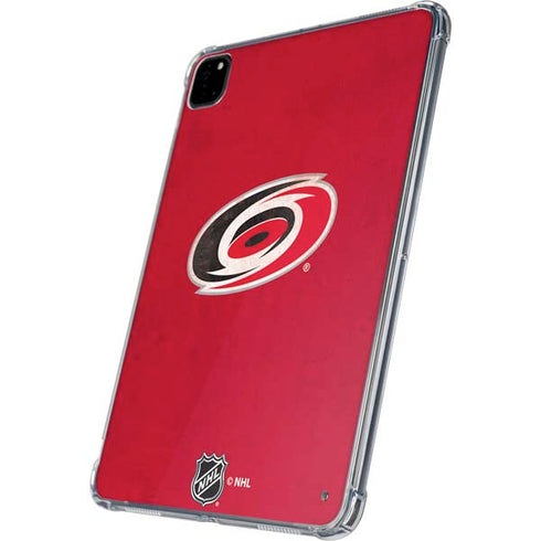 NHL Carolina Hurricanes Distressed iPad Pro 11in (2024) Clear Case