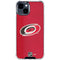 NHL Carolina Hurricanes Distressed iPhone 15 Clear Case