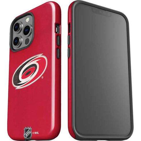 NHL Carolina Hurricanes Distressed iPhone 15 Pro Impact Case