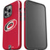 NHL Carolina Hurricanes Distressed iPhone 15 Pro Impact Case