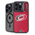 NHL Carolina Hurricanes Distressed iPhone 15 Pro Max Kickstand Case