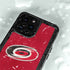 NHL Carolina Hurricanes Distressed iPhone 15 Pro Waterproof Case