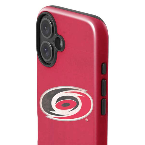 NHL Carolina Hurricanes Distressed iPhone 16 Plus Impact Case