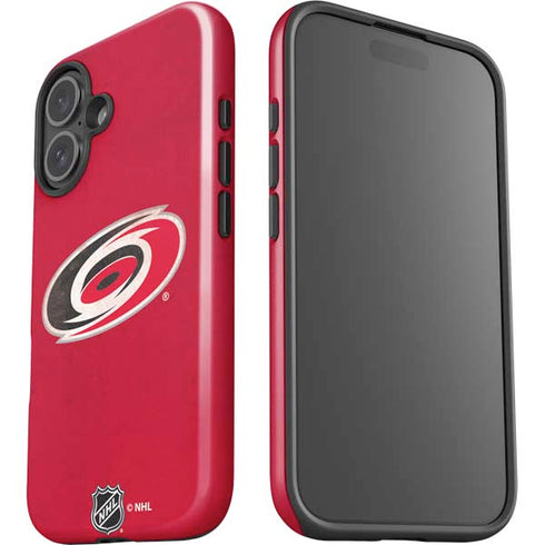 NHL Carolina Hurricanes Distressed iPhone 16 Plus Impact Case