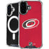 NHL Carolina Hurricanes Distressed iPhone 16 Plus MagSafe Case