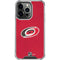 NHL Carolina Hurricanes Distressed iPhone 16 Pro Clear Case