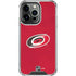 NHL Carolina Hurricanes Distressed iPhone 16 Pro Clear Case