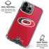 NHL Carolina Hurricanes Distressed iPhone 16 Pro Clear Case
