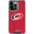 NHL Carolina Hurricanes Distressed iPhone 16 Pro Max Clear Case