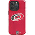 NHL Carolina Hurricanes Distressed iPhone 16 Pro Max Impact Case