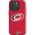 NHL Carolina Hurricanes Distressed iPhone 16 Pro Max Magsafe Impact Case