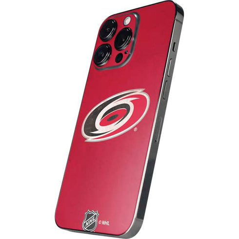 NHL Carolina Hurricanes Distressed iPhone 16 Pro Skin