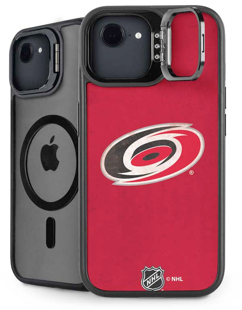 NHL Carolina Hurricanes Distressed iPhone 16e Kickstand Case
