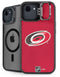 NHL Carolina Hurricanes Distressed iPhone 16e Kickstand Case