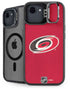 NHL Carolina Hurricanes Distressed iPhone 16e Kickstand Case