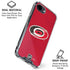 NHL Carolina Hurricanes Distressed iPhone 16e Clear Case