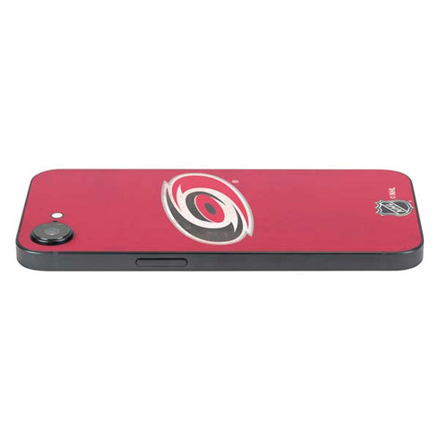NHL Carolina Hurricanes Distressed iPhone 16e Skin