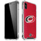 NHL Carolina Hurricanes Distressed iPhone X/XS Clear Case