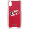 NHL Carolina Hurricanes Distressed iPhone XS Clear Case