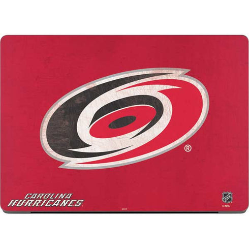 NHL Carolina Hurricanes Distressed Apple MacBook Pro 14-inch Skin