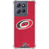NHL Carolina Hurricanes Distressed Moto G 5G (2025) Clear Case