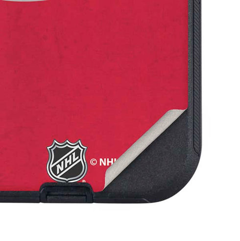 NHL Carolina Hurricanes Distressed Otterbox Defender iPhone Skin