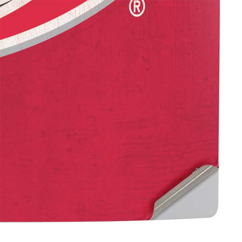 NHL Carolina Hurricanes Distressed PS5 Pro Console Skin