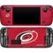 NHL Carolina Hurricanes Distressed Steam Deck Handheld Gaming Computer OLED Skin