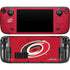 NHL Carolina Hurricanes Distressed Steam Deck Handheld Gaming Computer OLED Skin