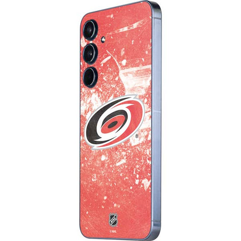 NHL Carolina Hurricanes Frozen Galaxy A55 5G Skin