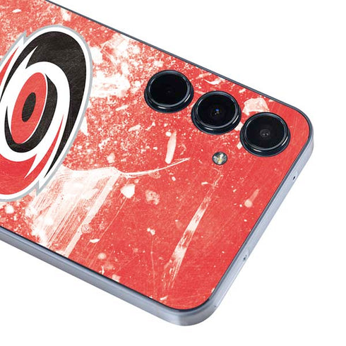 NHL Carolina Hurricanes Frozen Galaxy A55 5G Skin
