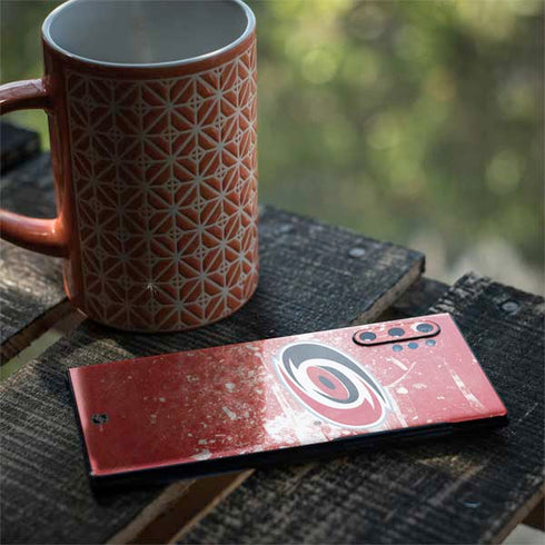 NHL Carolina Hurricanes Frozen Galaxy Note 10 Plus Skin