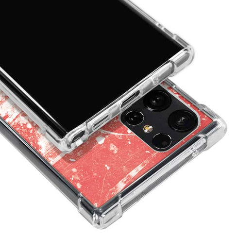 NHL Carolina Hurricanes Frozen Galaxy S23 Ultra Clear Case