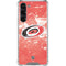 NHL Carolina Hurricanes Frozen Galaxy S24 FE Clear Case