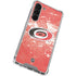 NHL Carolina Hurricanes Frozen Galaxy S24 FE Clear Case