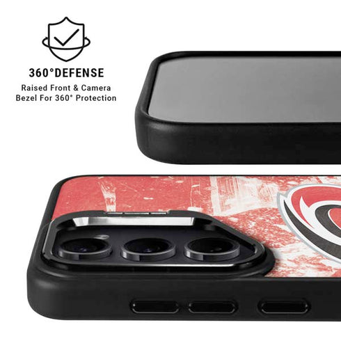 NHL Carolina Hurricanes Frozen Galaxy S24 Kickstand Case