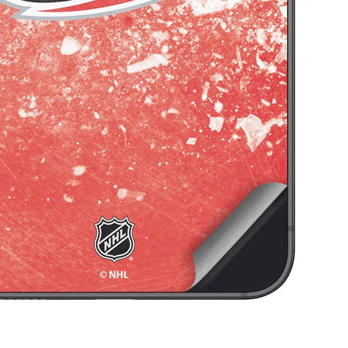 NHL Carolina Hurricanes Frozen Galaxy S24 Skin